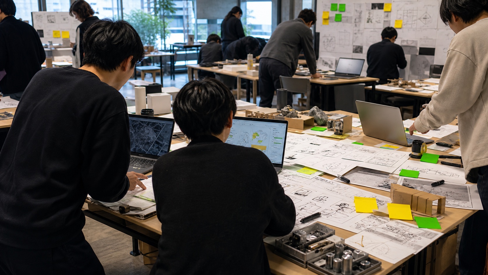 SENTAN Day3 チーム作業の様子